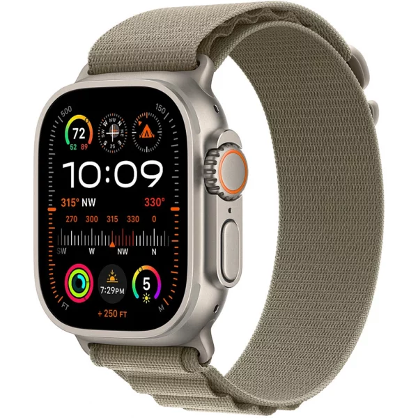 Apple Watch Ultra 2 Titanium/Olive Alpine Loop M LTE MREY3WB/A