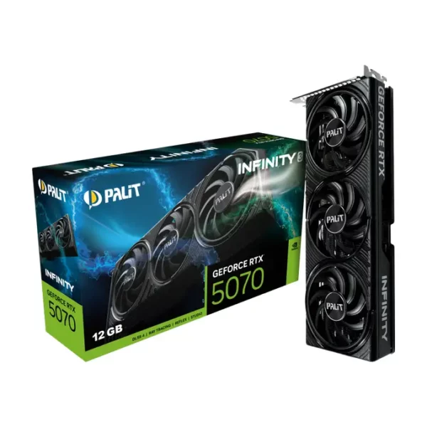 Palit GeForce RTX 5070 Infinity 3 OC 12GB GDDR7 DLSS4 NE75070S19K9-GB2050S