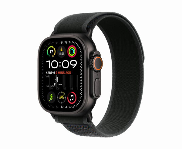 Apple Watch Ultra 2 Black Titanium/Black Trail Loop M/L LTE MX4V3WB/A