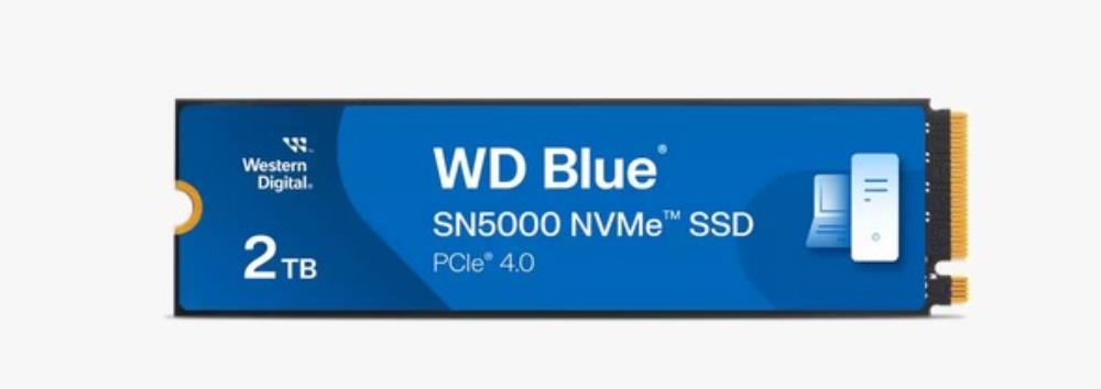 Sandisk 2TB M.2 PCIe Gen4 NVMe Blue SN5000 WDS200T4B0E - Image 1