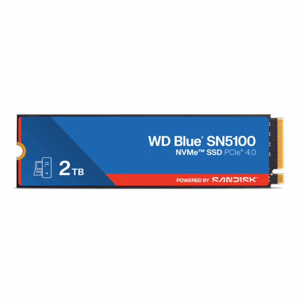 Sandisk 2TB M.2 PCIe Gen4 NVMe Blue SN5100 WDS200T5B0E-00CPE0