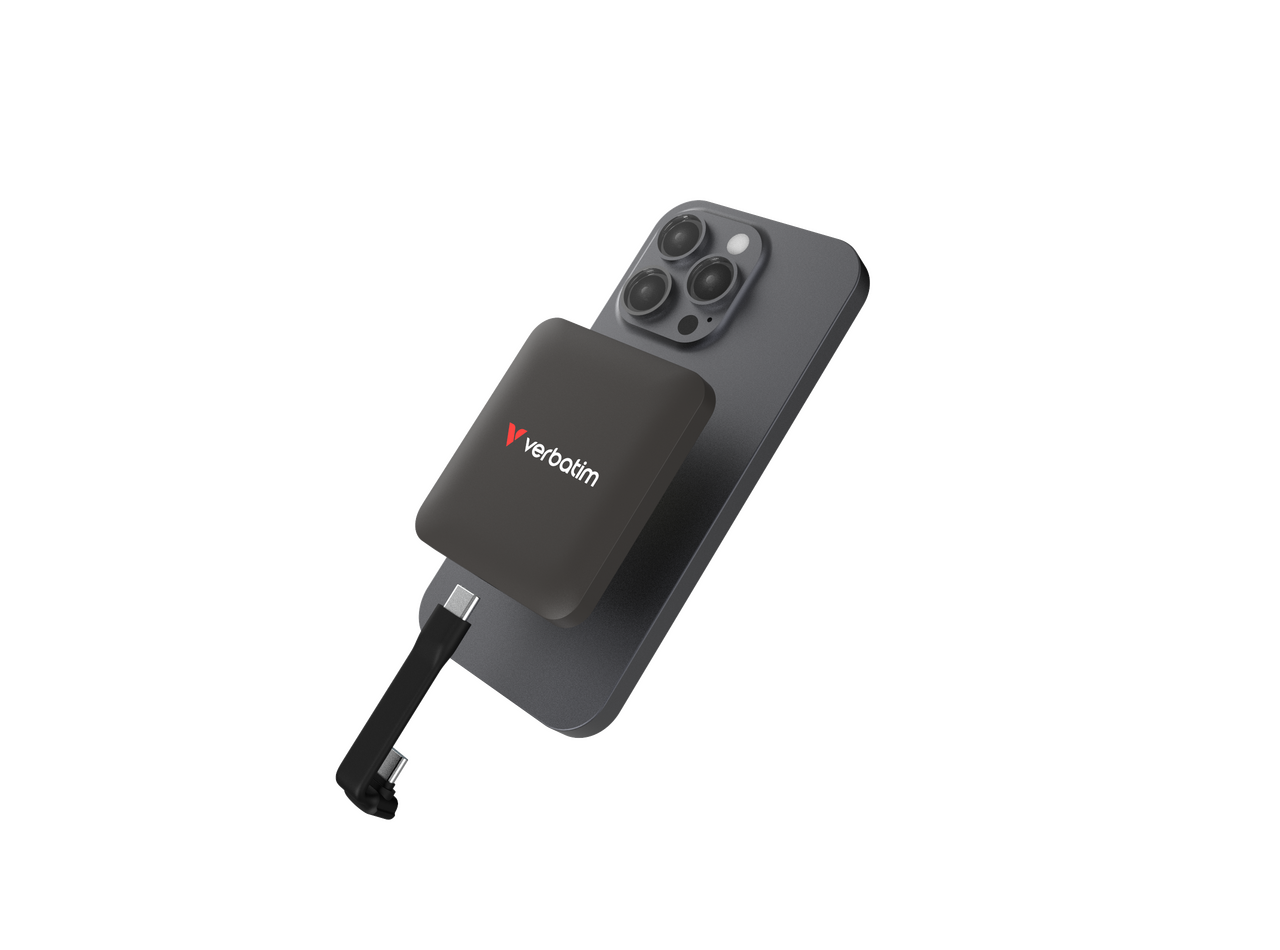 Verbatim SnapBack Magnetic SSD 2TB Mocha Metallic 32062 - Image 1